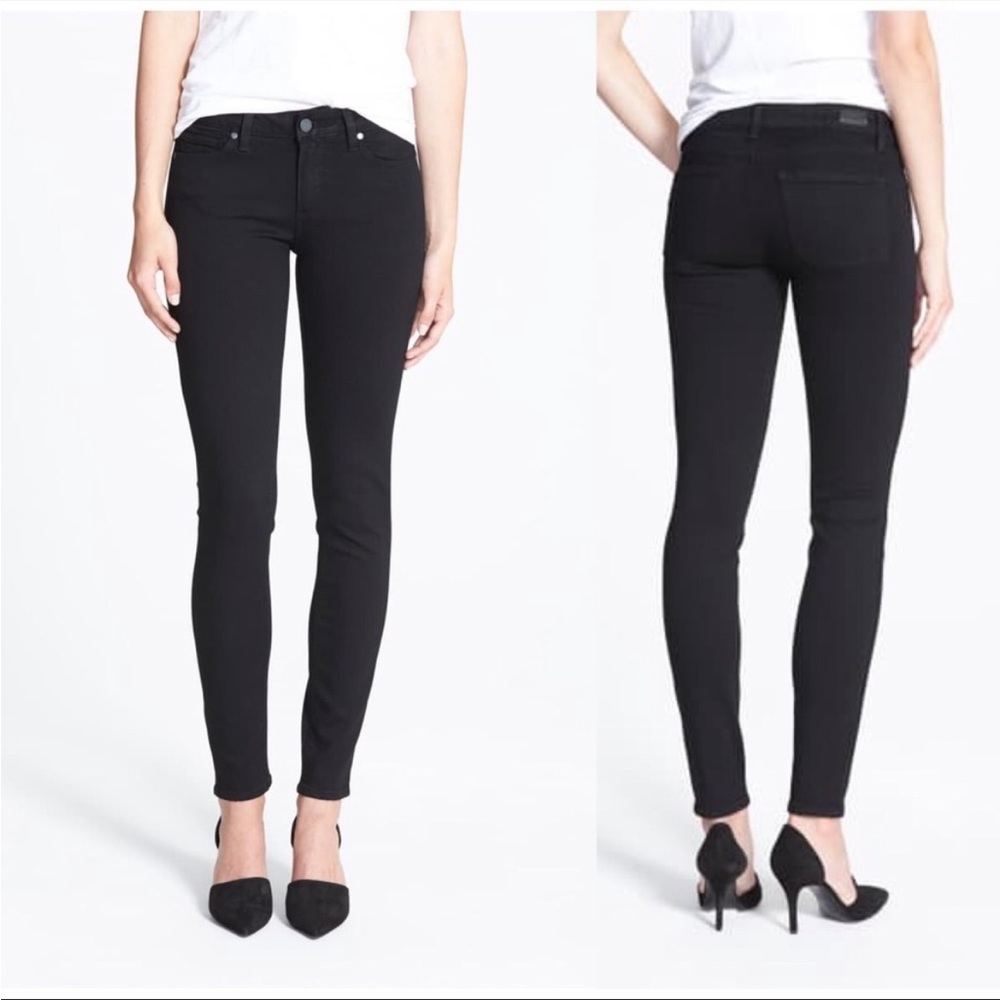 Paige Black Verdugo Crop, size 23